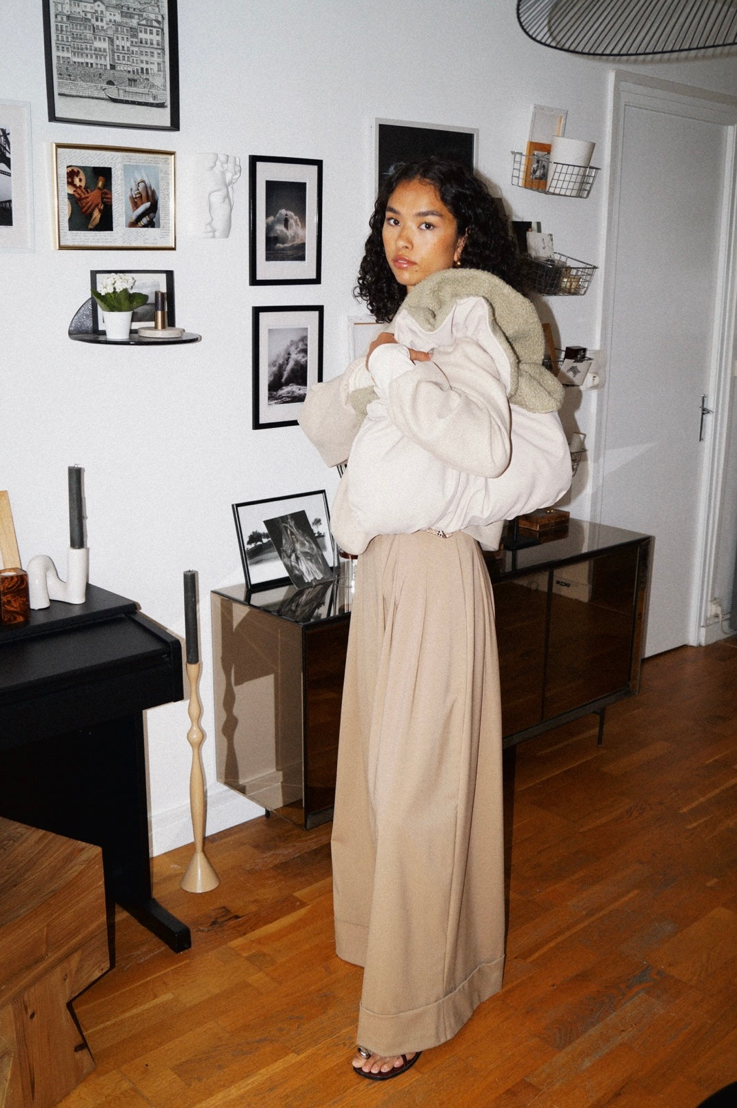 Pantalon en laine vierge