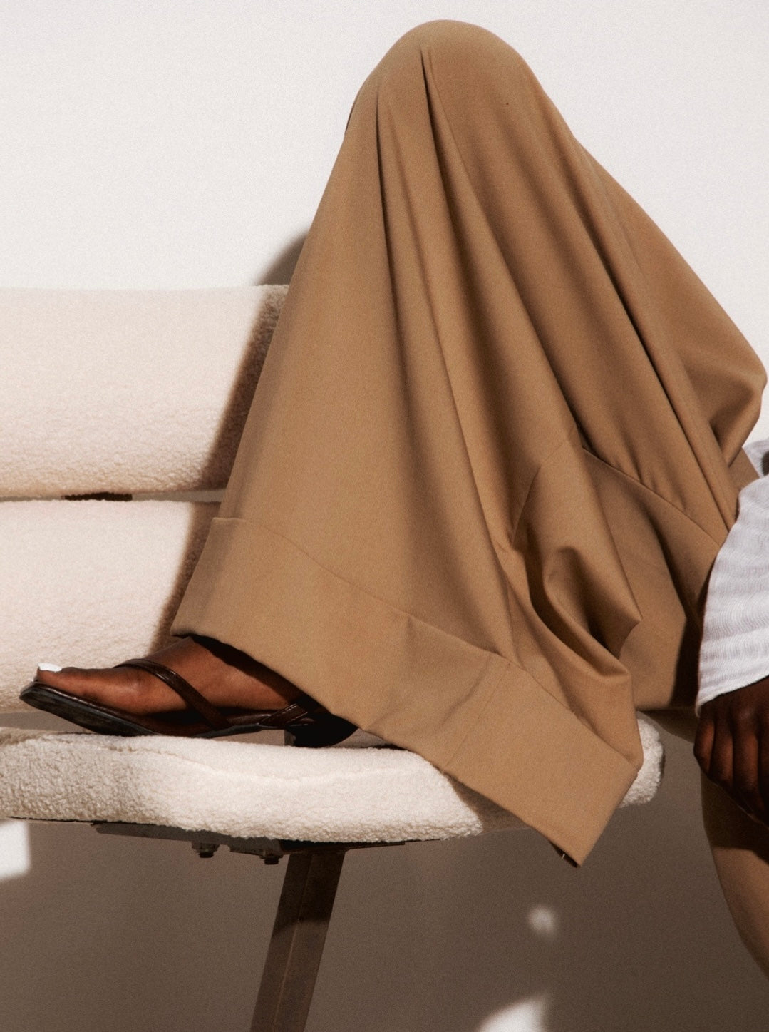 Pantalon en laine vierge