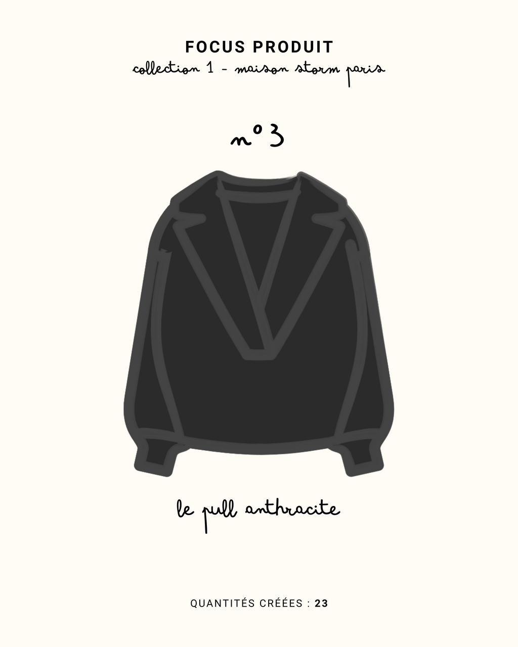 Pull en laine & cachemire