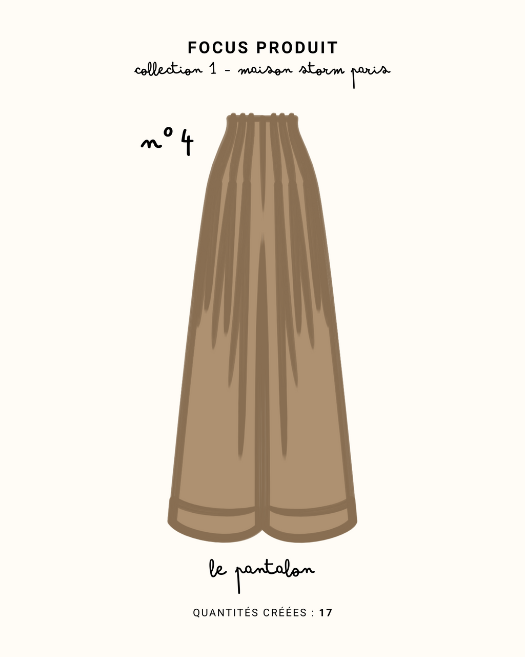 Pantalon en laine vierge