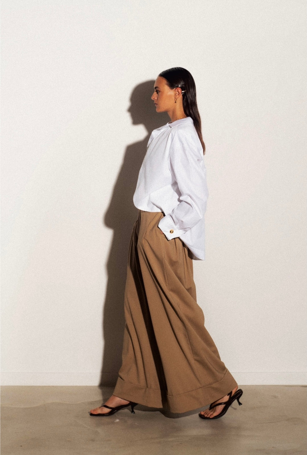 Pantalon en laine vierge