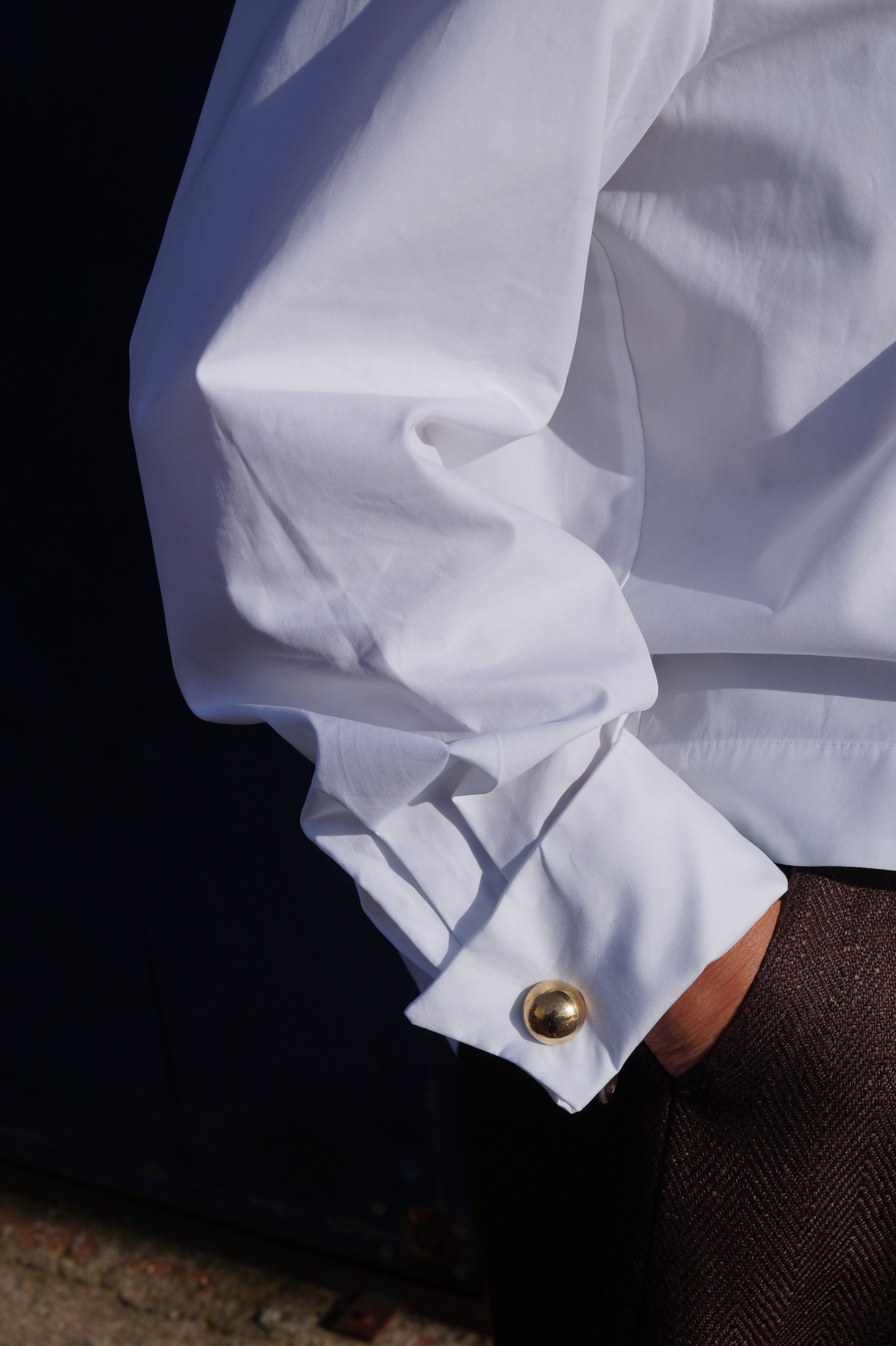 Chemise à boutons de manchette