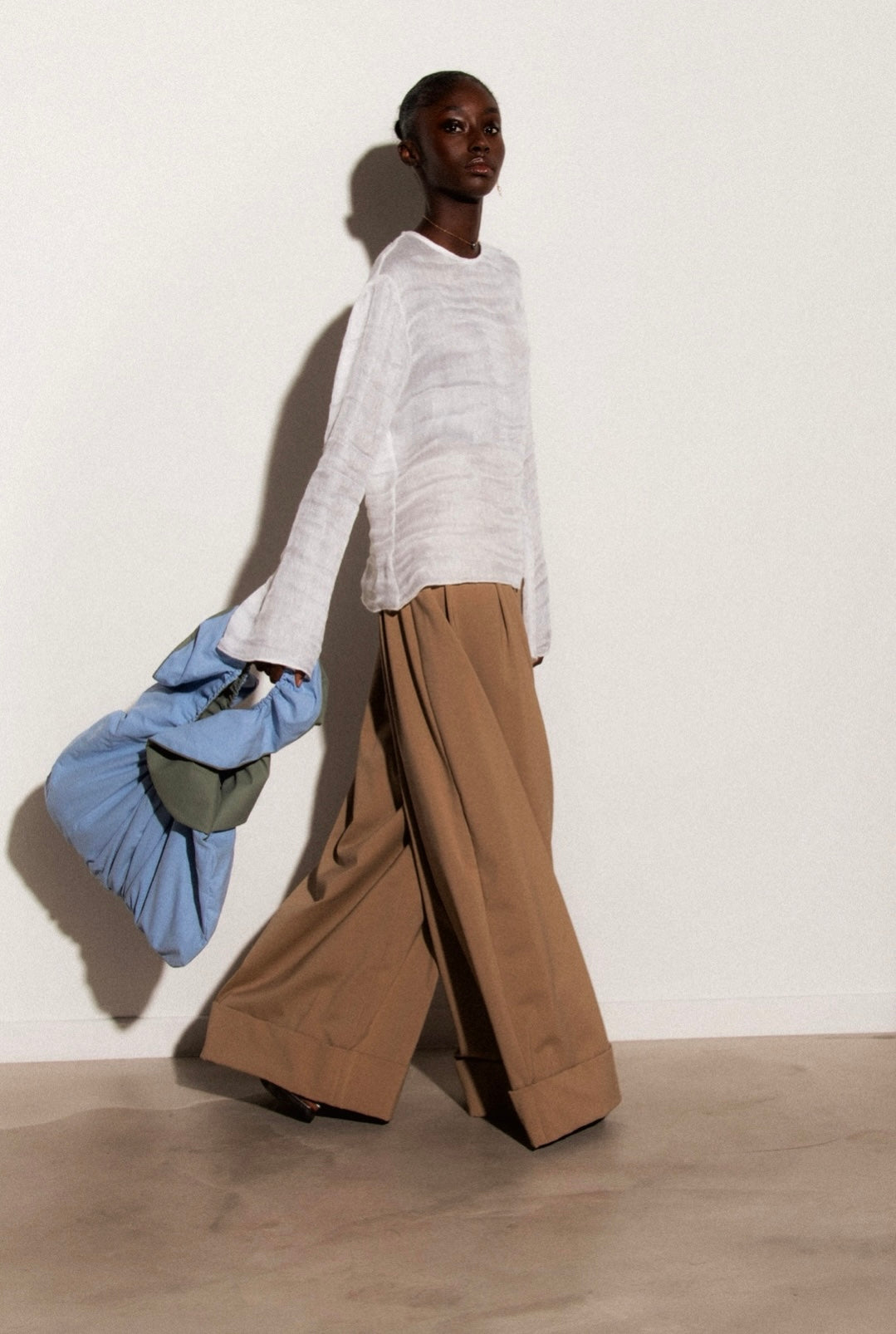 Sac réversible bleu & vert