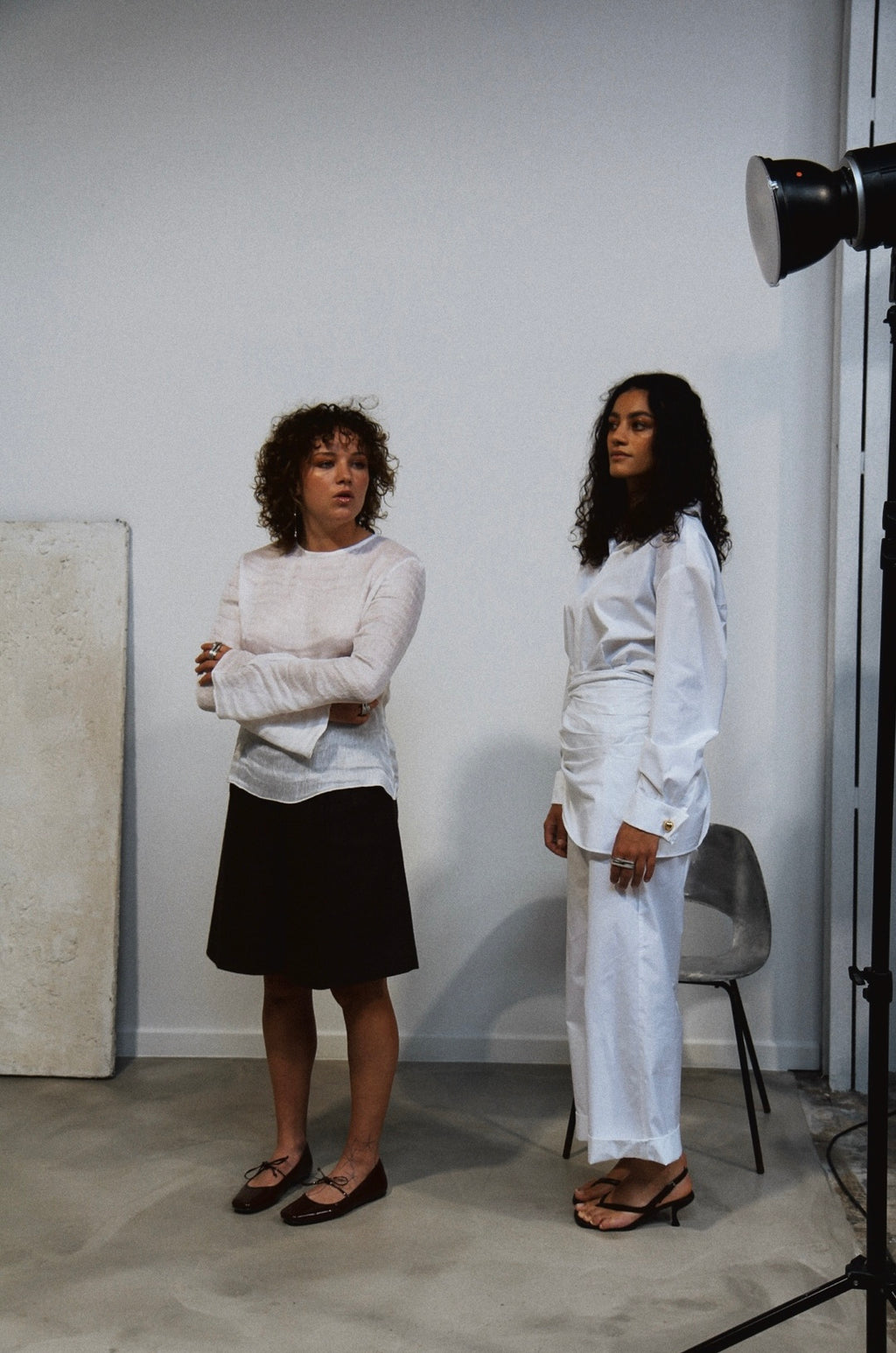 Bermuda en lin épais