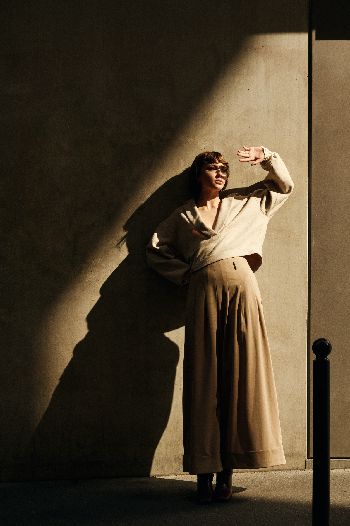 Pantalon en laine vierge